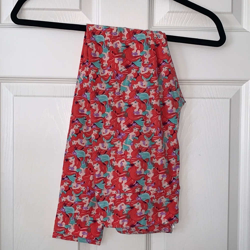 LuLaRoe Disney Little Mermaid Ariel OS Leggings